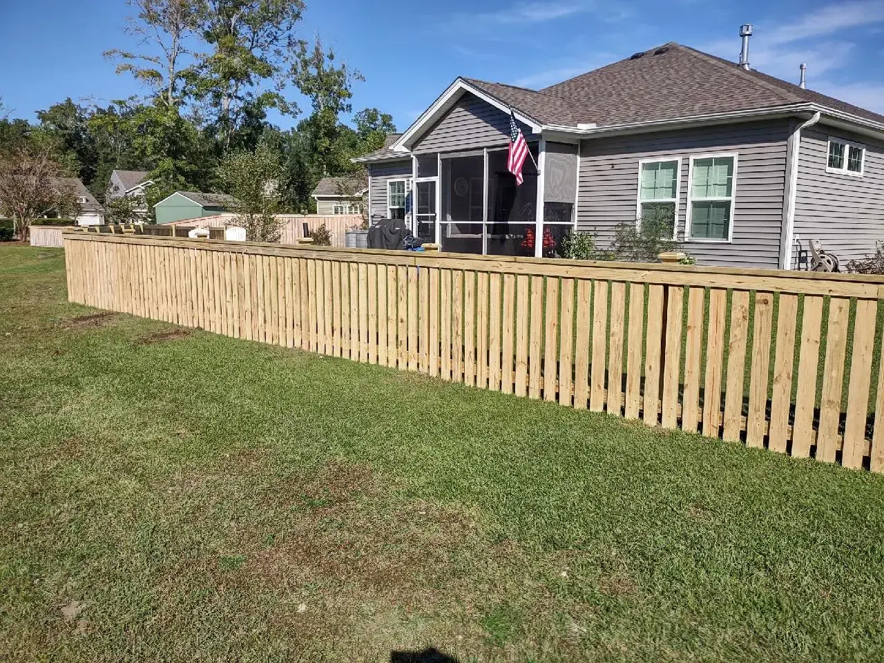 Wood Fence Installation in Charleston, SC | Carolina Fence Company