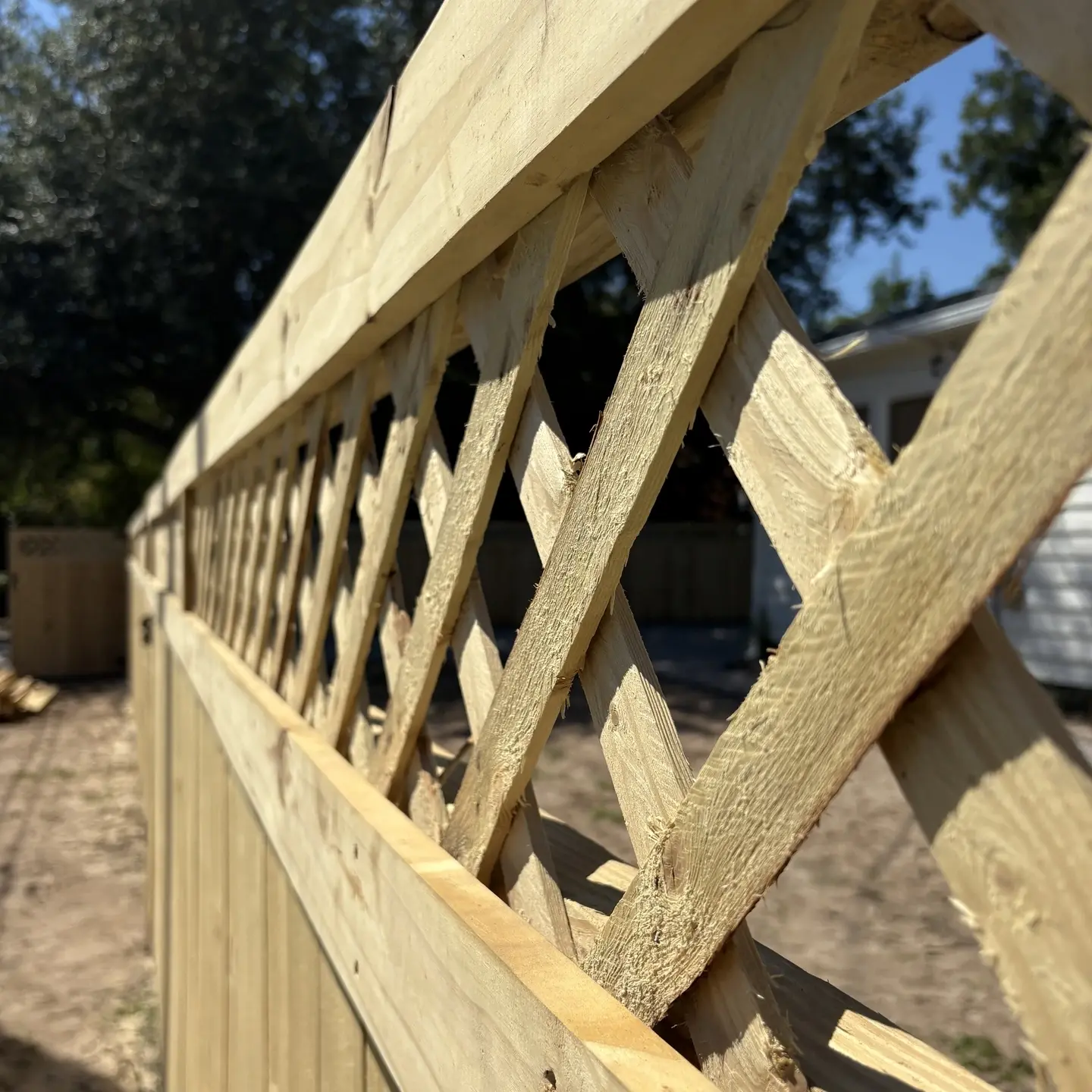 Lattice Fence